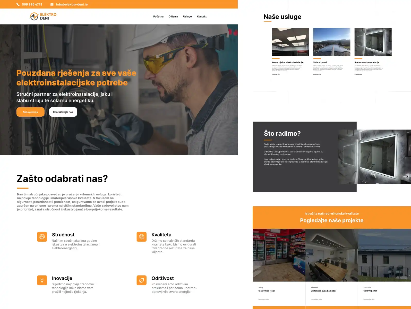 An image of the Elektro Deni project.